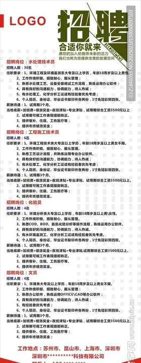 公司招聘广告企业会高端商场