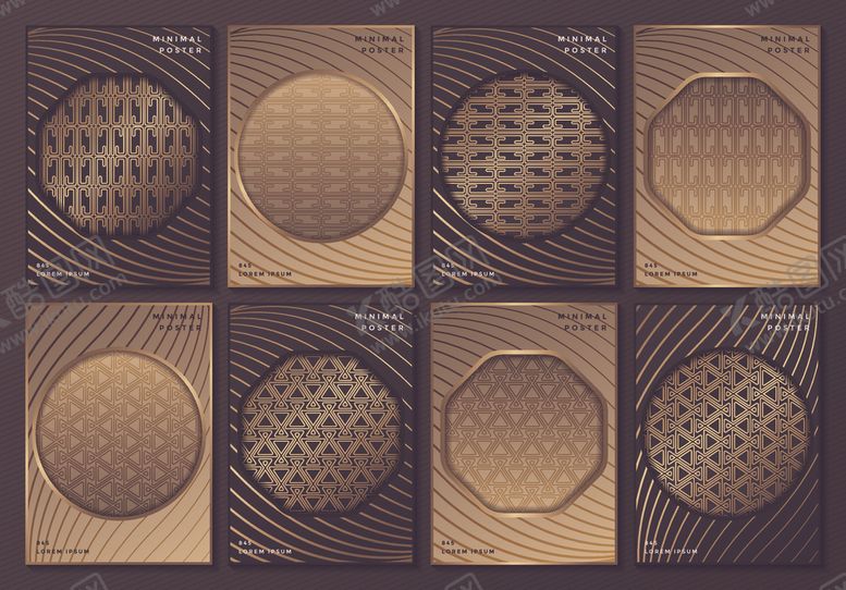 编号：61943210141944537138【酷图网】源文件下载-金色花纹底纹
