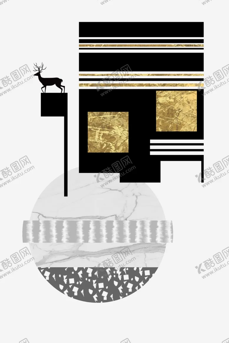 编号：97721206250210279337【酷图网】源文件下载-几何图形装饰画