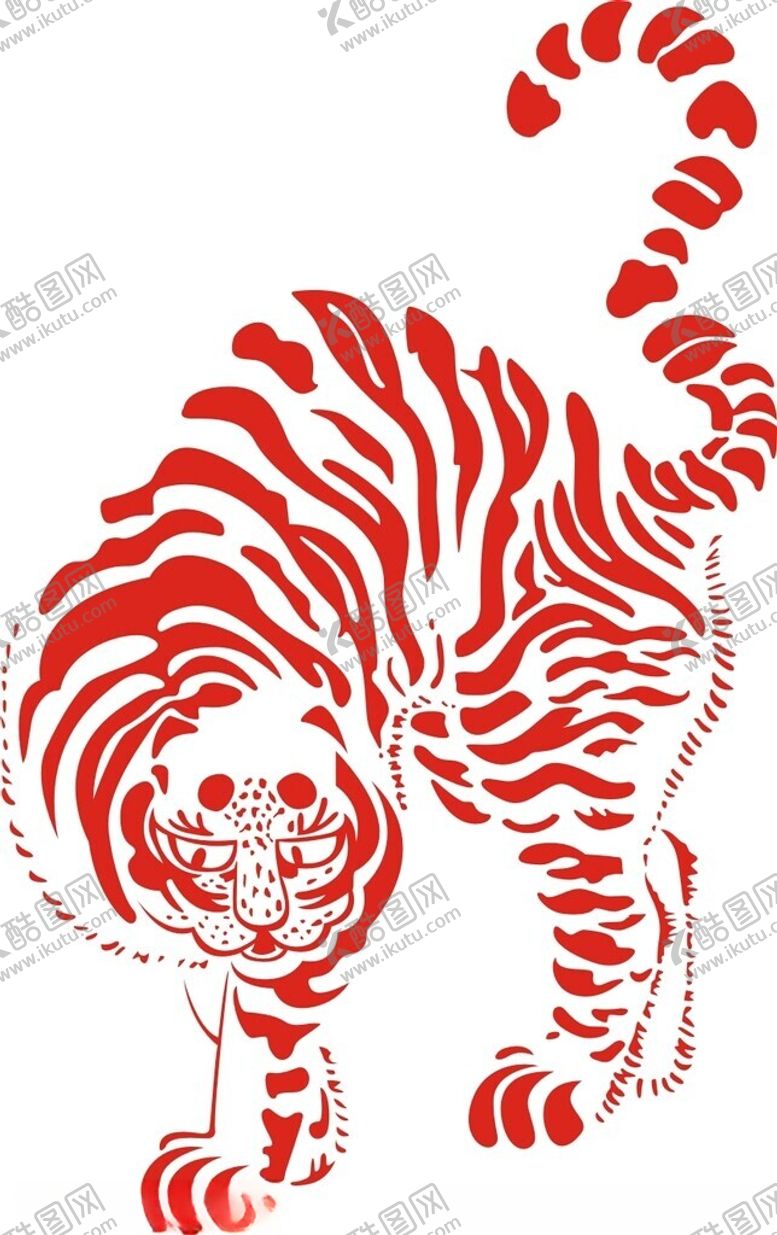 编号：58915801300744041205【酷图网】源文件下载-矢量老虎