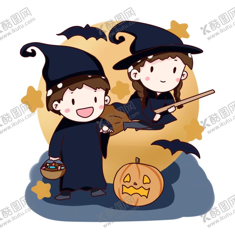 编号：20939109220831592458【酷图网】源文件下载-万圣节素材