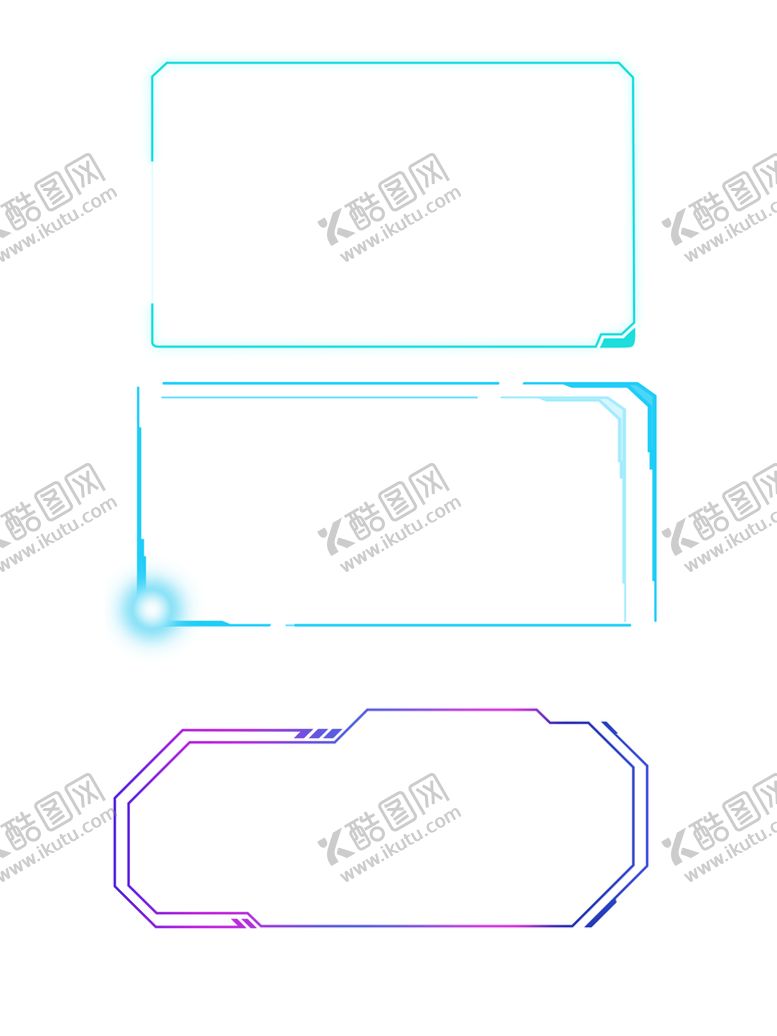 编号：87246509140842322539【酷图网】源文件下载-科技hud边框