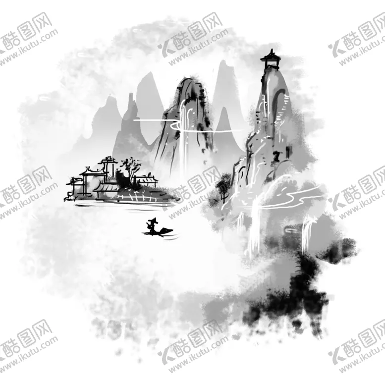 编号：43385902160945271811【酷图网】源文件下载-水墨