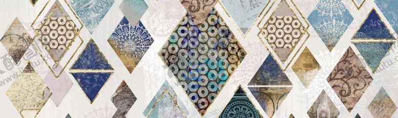 编号：21805709220808058618【酷图网】源文件下载-创意国潮装饰画图片