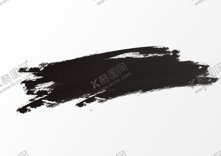 编号：69731107091518263769【酷图网】源文件下载-黑色水墨泼墨笔刷标题元素