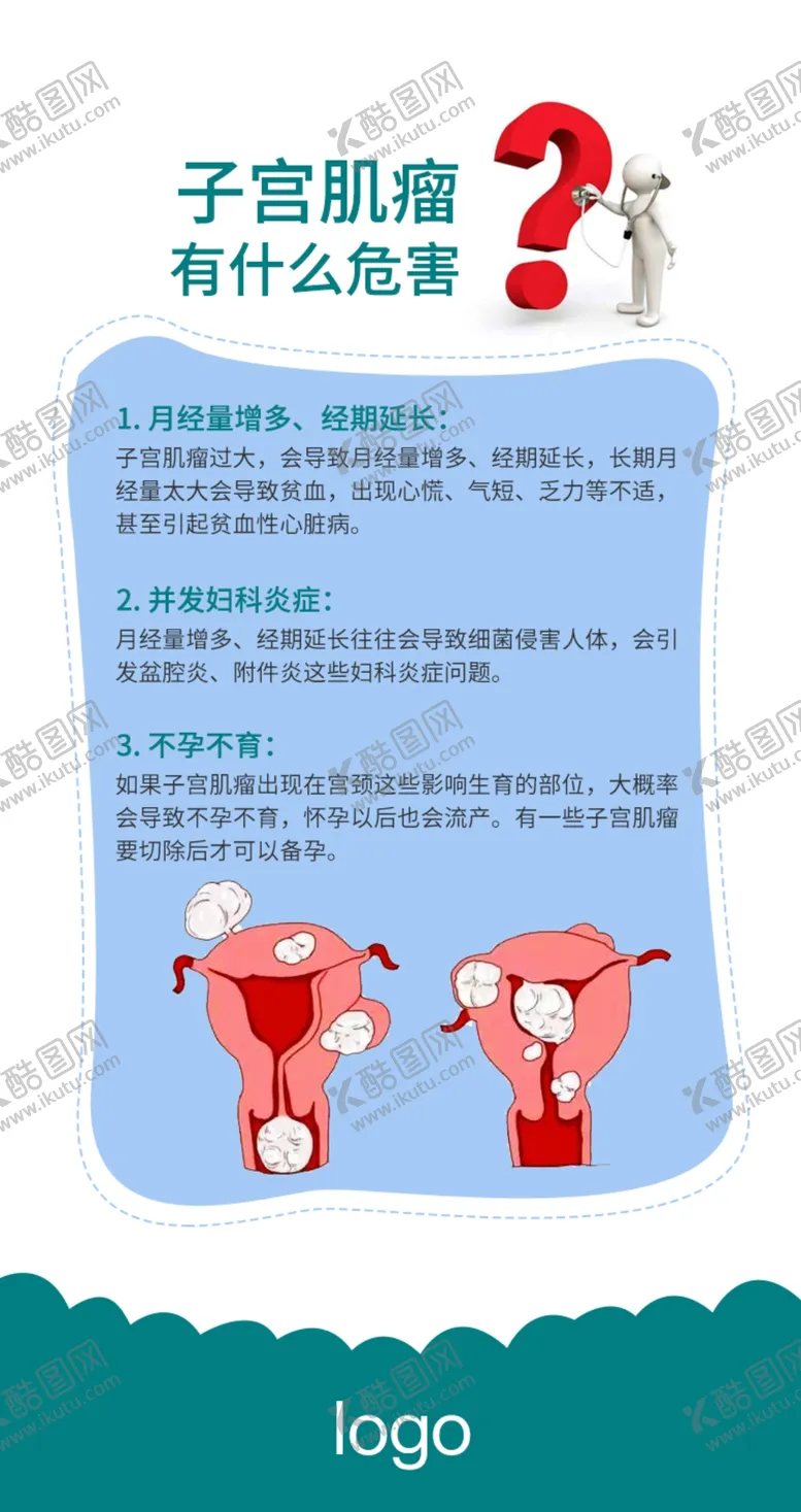 编号：71362311160043379685【酷图网】源文件下载-子宫肌瘤有什么危害