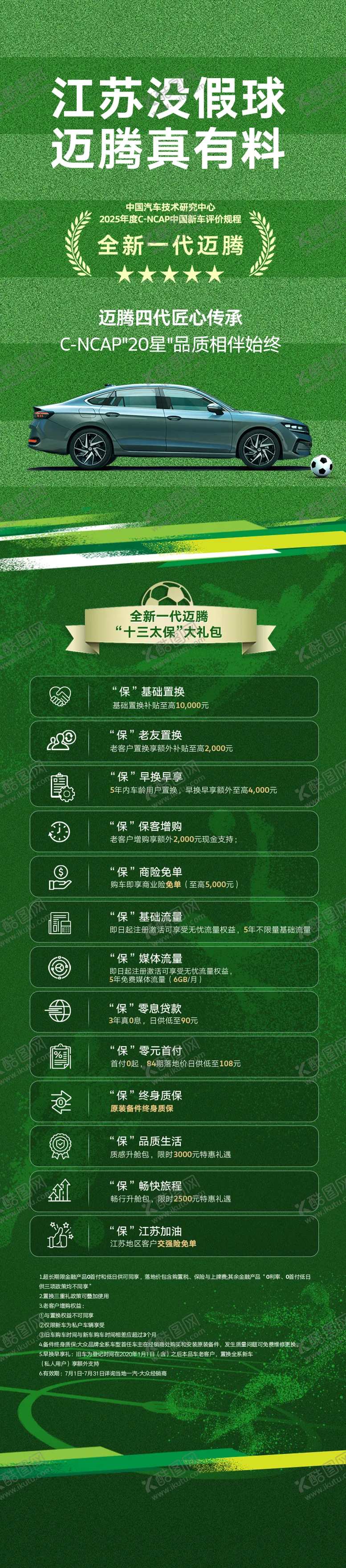 编号：44662207181557245788【酷图网】源文件下载-汽车足球绿色政策长图