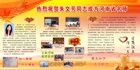 教师简介展板
