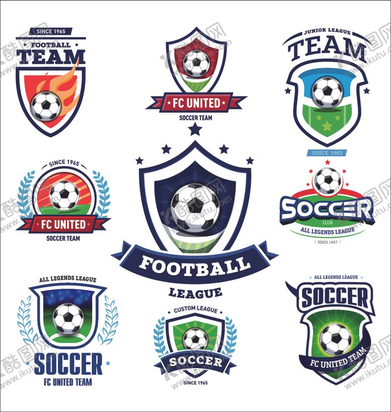 编号：84831511251839568936【酷图网】源文件下载-足球图案logo