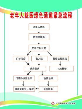 老年人就医绿色通道紧急流程