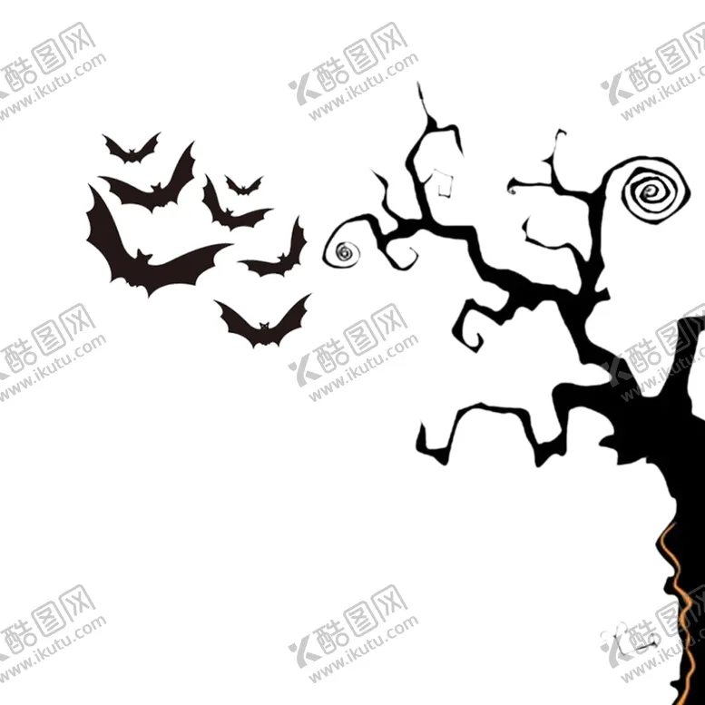 编号：16730604240156148110【酷图网】源文件下载-万圣节蝙蝠