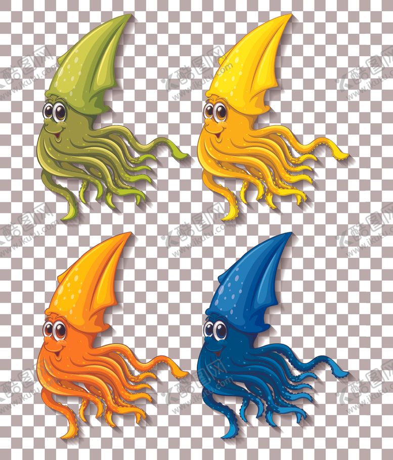 编号：72488809281058498558【酷图网】源文件下载-卡通鱼
