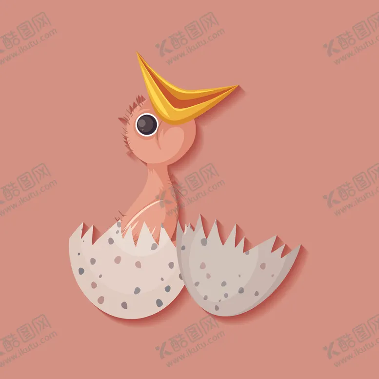 编号：11735206161847148934【酷图网】源文件下载-卡通小鸟