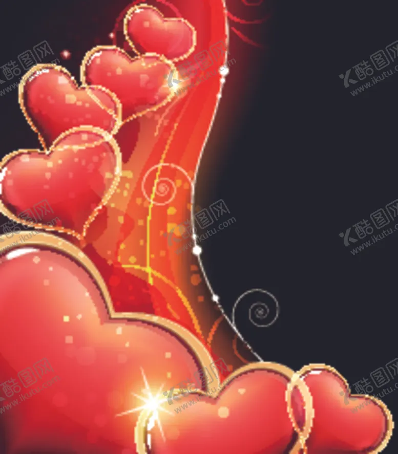 编号：77812403161536283356【酷图网】源文件下载-爱心情人节元素