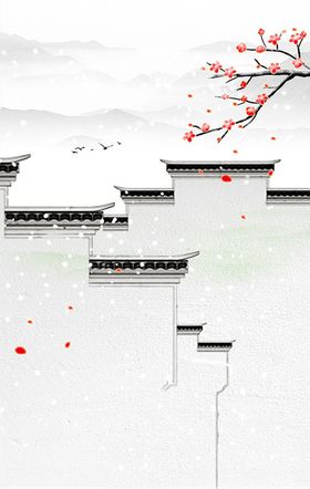 屋檐古风元素