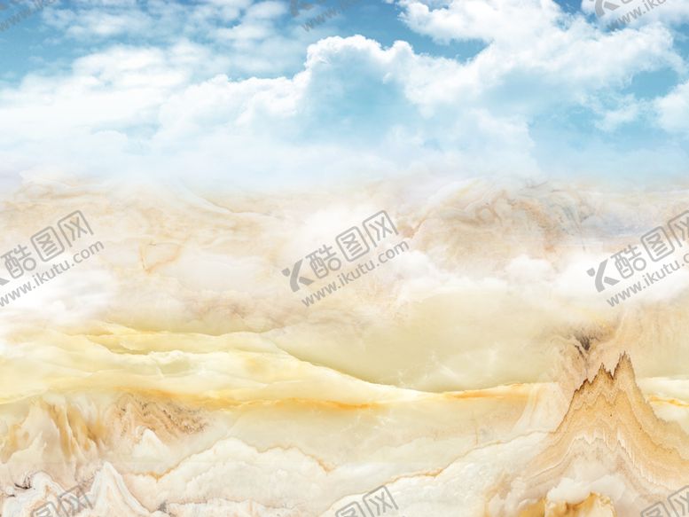 编号：10311405030818384318【酷图网】源文件下载-大理石山水背景墙