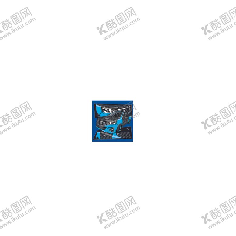 编号：55181012102206088370【酷图网】源文件下载-复古改装汽车赛车皮卡车潮流插画