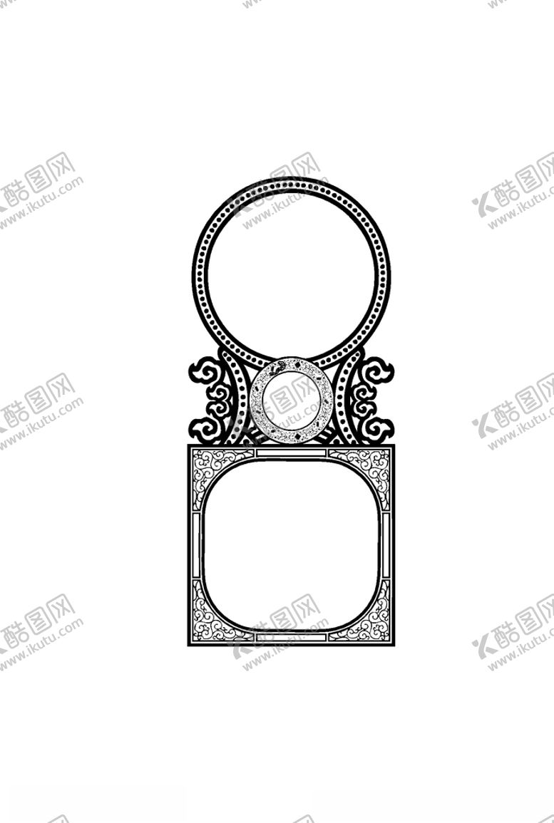 编号：15766510010401426520【酷图网】源文件下载-雕花图中式雕花西式雕花