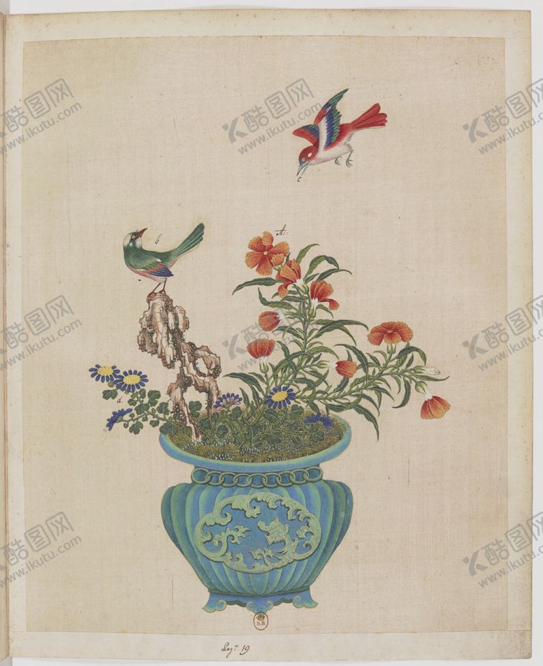 编号：96468404250641176275【酷图网】源文件下载-盆景花鸟