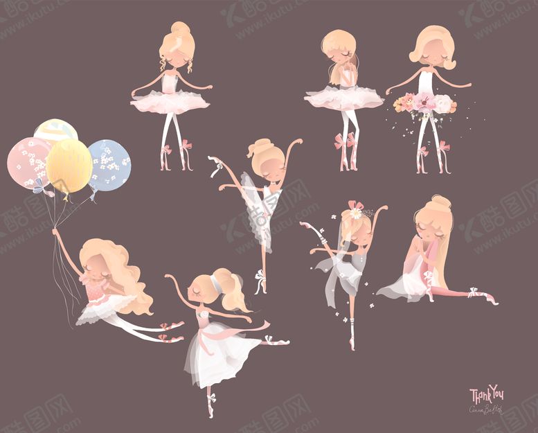 编号：28333510171714402083【酷图网】源文件下载-芭蕾少女