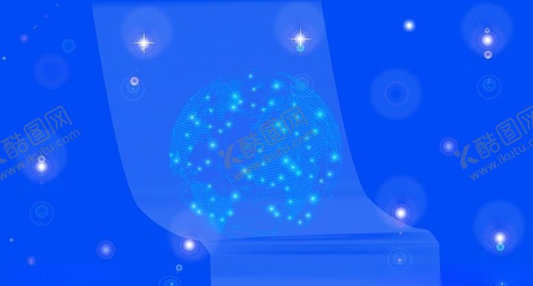 编号：86055307071944592958【酷图网】源文件下载-蓝底星球素材