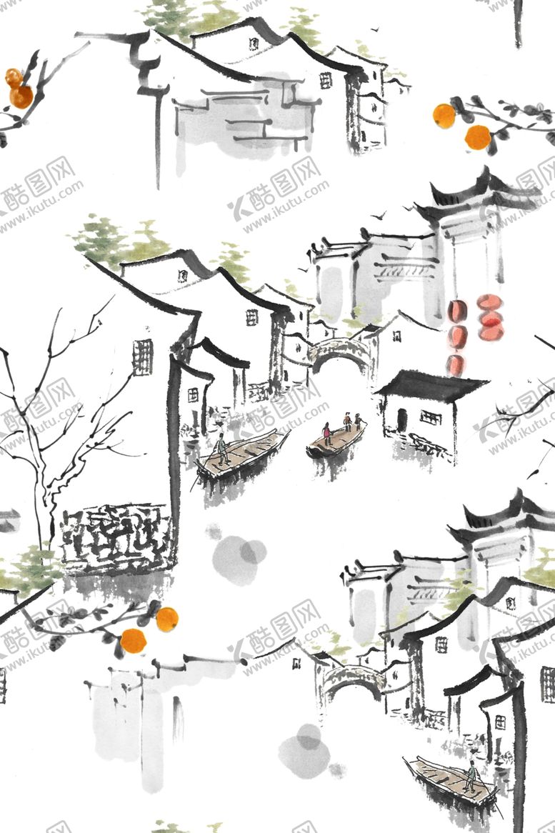 编号：98039801200136266667【酷图网】源文件下载-国风江南