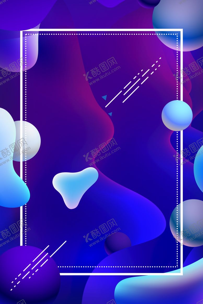 编号：46691909150529304963【酷图网】源文件下载-蓝色渐变科技未来线框背景