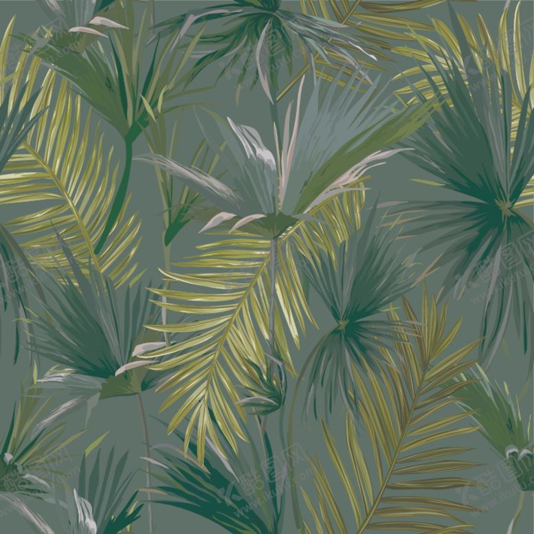 编号：37864210280609181135【酷图网】源文件下载-热带植物创意设计图案