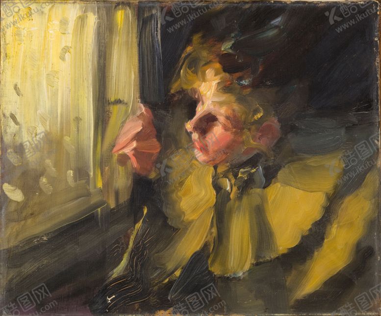 编号：90920609082218323547【酷图网】源文件下载-生活场景风景油画