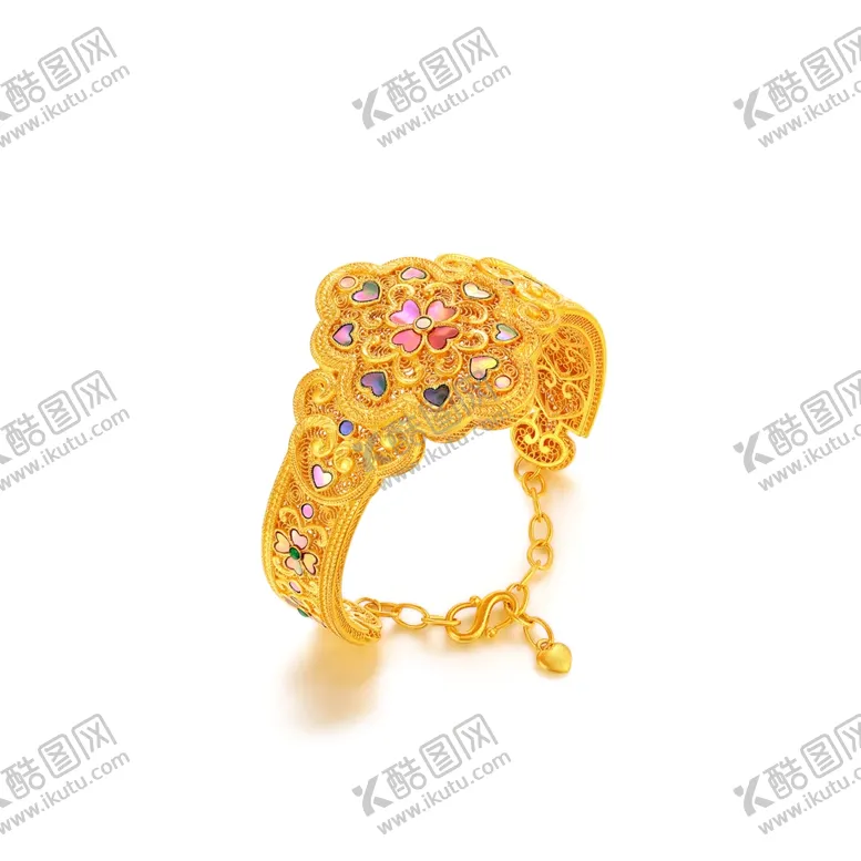 编号：52306810092219213269【酷图网】源文件下载-黄金手镯