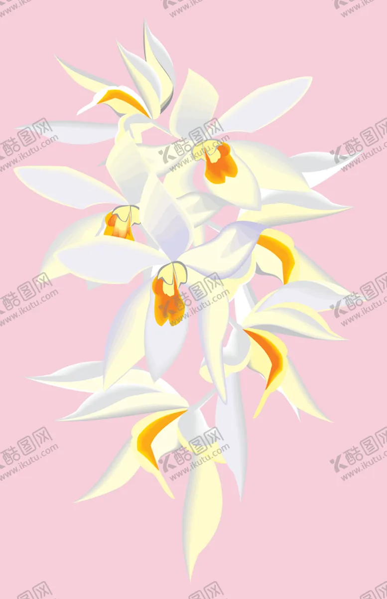 编号：12349110232310441395【酷图网】源文件下载-鲜花百合花