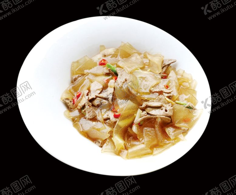 编号：97591506190836347076【酷图网】源文件下载-猪肝炒粉皮
