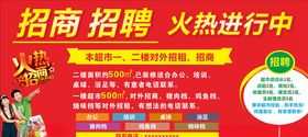 超市招商广告