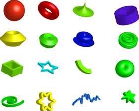 编号：54032609260919104836【酷图网】源文件下载-3D立体装饰元素