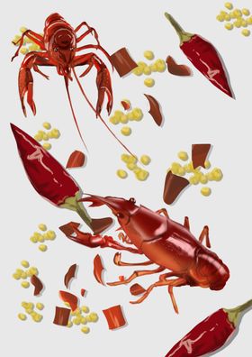 麻辣小龙虾美食盛宴