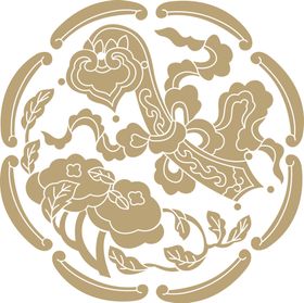 中式花纹纹理