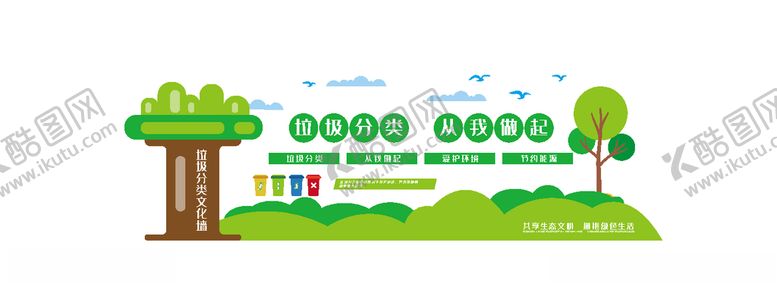 编号：82569809090409062555【酷图网】源文件下载-垃圾类文化墙