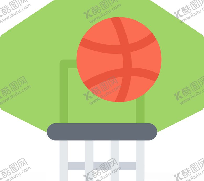 编号：93738506302102284365【酷图网】源文件下载-篮球框UI标识标志