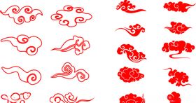 中国风祥云设计元素