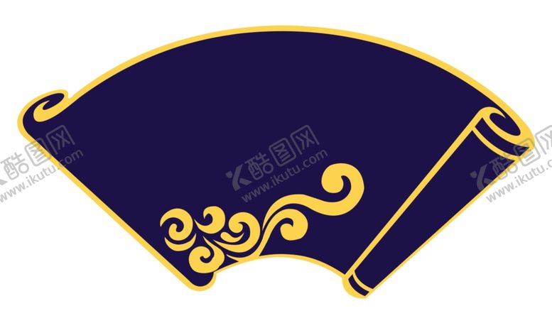 编号：45335105152045418955【酷图网】源文件下载-扇形云纹