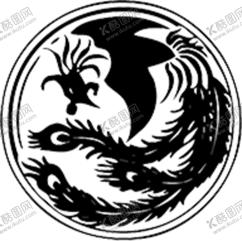 编号：57300709280001027383【酷图网】源文件下载-手绘水彩凤凰