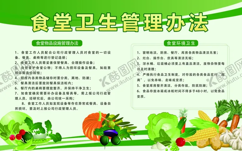编号：44466004110014306876【酷图网】源文件下载-食堂卫生管理