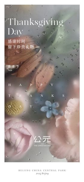 感恩节海报