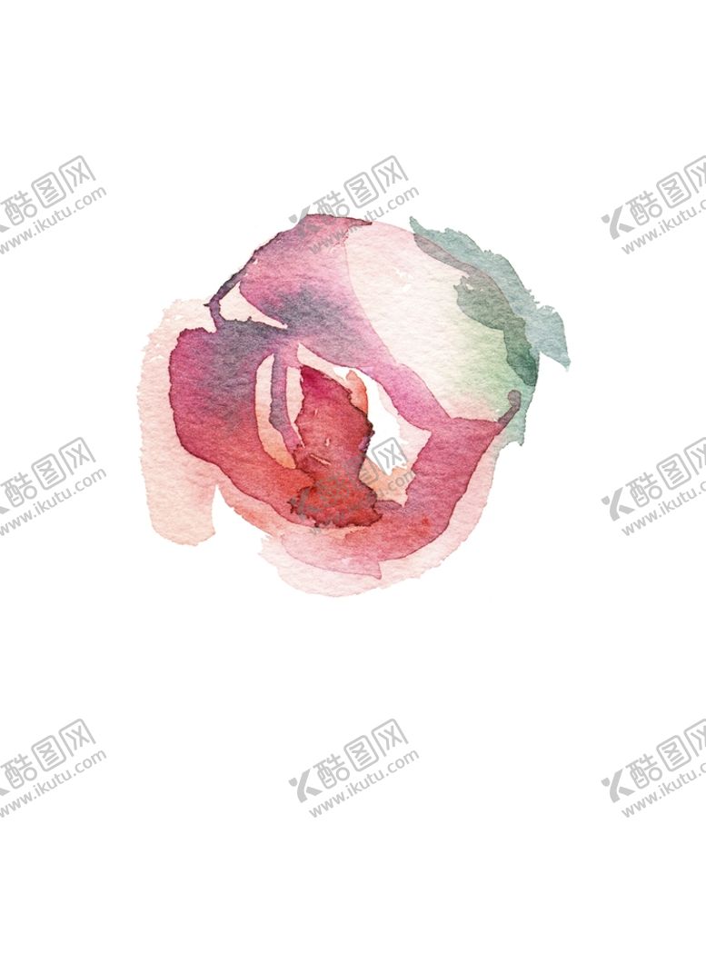 编号：18740510160331589838【酷图网】源文件下载-水彩花