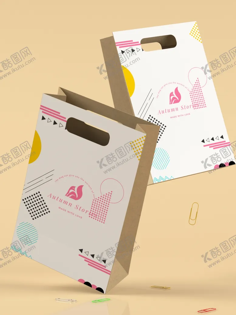 编号：77983602210204377497【酷图网】源文件下载-手提袋样机