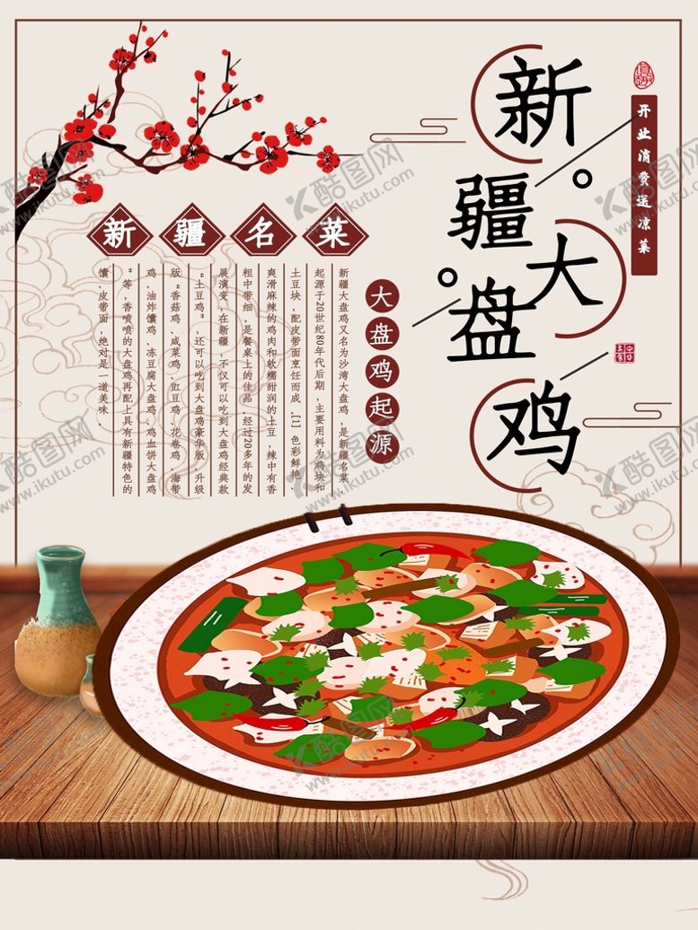 编号：32275110160157068354【酷图网】源文件下载-大盘鸡