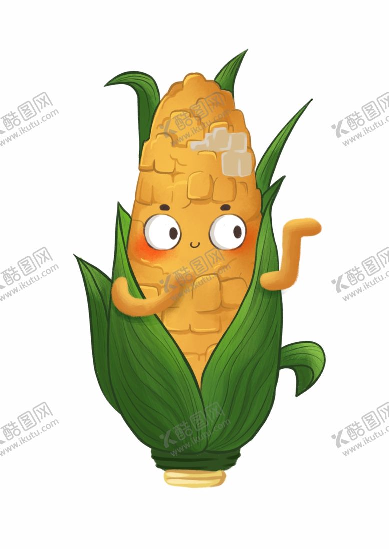 编号：37086502070902317327【酷图网】源文件下载-矢量玉米
