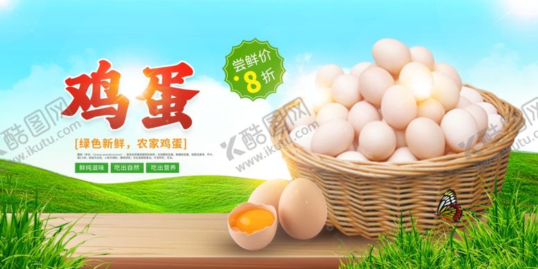 编号：38897104151228435591【酷图网】源文件下载-土鸡蛋海报