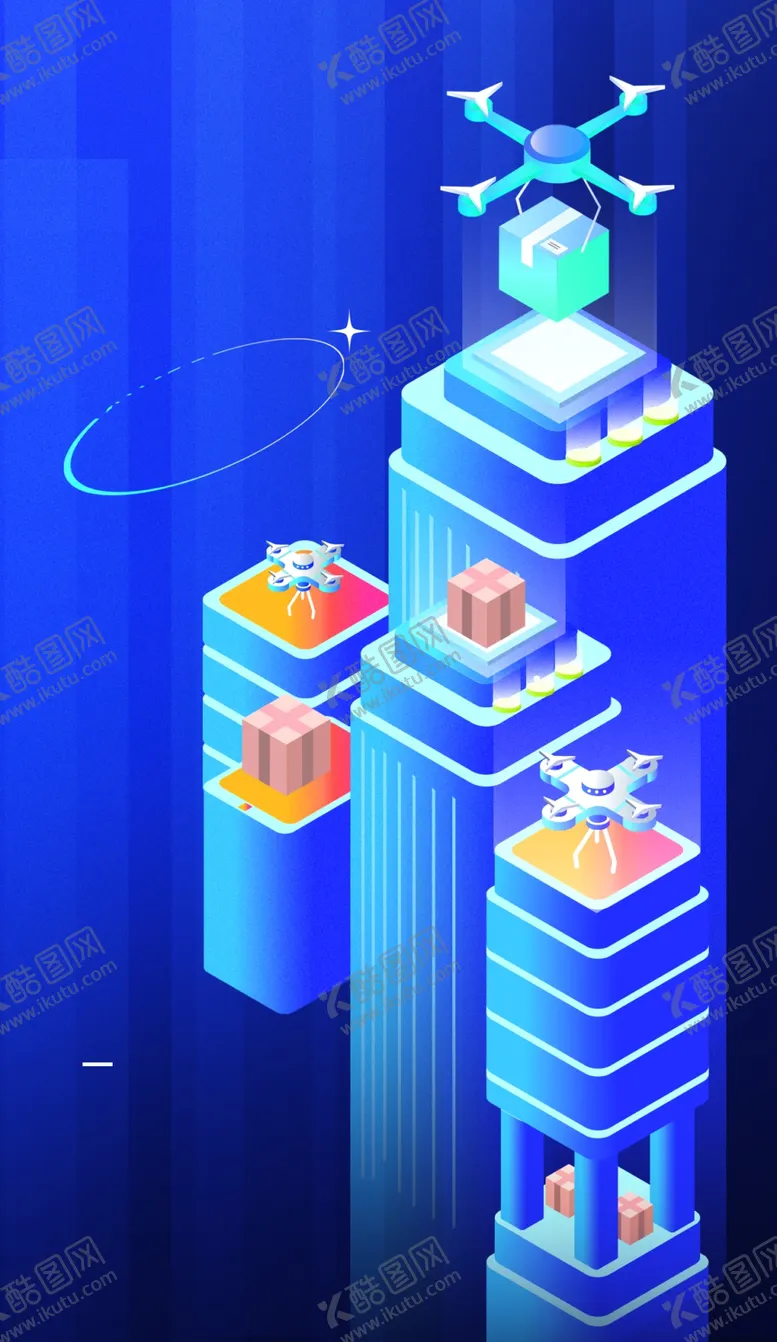 编号：75157201270637395639【酷图网】源文件下载-蓝色科技背景模板