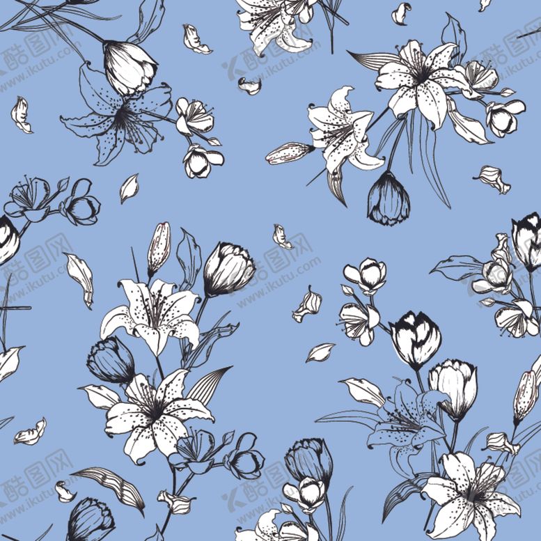 编号：29890109160648394553【酷图网】源文件下载-手绘花朵